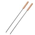 Accesorios barbacoa. Pinchos 48 cm. 3 Uds.